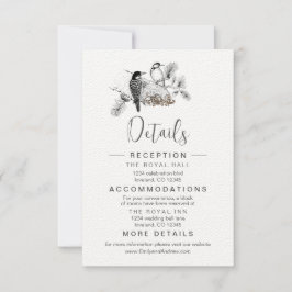 ダスティーブルーのポンパレムペンケージカード 招待状