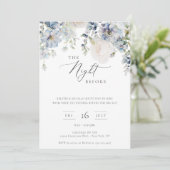 ダスティーブルーの花の夜前 招待状 (スタンド正面)