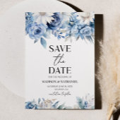 ダスティーブルーの花園 ウェディング セーブザデート