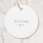 ダスティーブルーの花柄「ありがとう」 フェイバータグ (裏面)