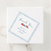 ダスティーブルーギンガム ブランシュ ブライズシャワー お礼 フェイバータグ (インサイチュ)