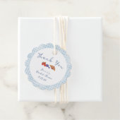 ダスティーブルーギンガム ブランシュ ブライズシャワー サンクス フェイバータグ (インサイチュ)