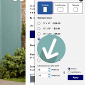 ダスティーブルーゴールドフラワーテーブル11卓 結婚式座席案内 ポスター