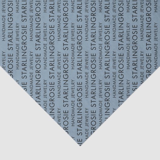 ダスティーブルータイルのビジネス名とスペシャリズム 薄葉紙 (詳細)