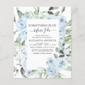 ダスティーブルーツブルーフローラブライダルシャワー (正面)