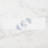 ダスティーブルービクトリアンガーデンアフタヌーンティー ペットボトルラベル (シングルラベル)