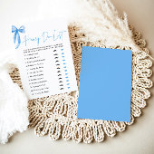 ダスティーブルーボウ ハニードゥリスト ブライダルシャワーゲーム 招待状