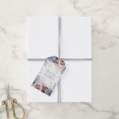 ダスティーブルーヴェフローラ結婚ズ ギフトタグ (より糸付き)