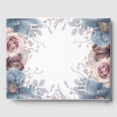 ダスティーブルーヴェフローラ結婚ズ ゲストブック (裏面)