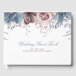 ダスティーブルーヴェフローラ結婚ズ ゲストブック<br><div class="desc">メイヴとダスティ結婚ブルーのゲストブック</div>