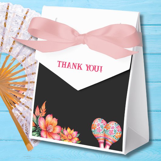 ダスティーブルー フラワーフィエスタ メキシカン ブライズシャワー フェイバーボックス