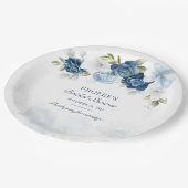 ダスティーブルー フローラル ブルーム ユーカリ 多肉植物 ペーパープレート (アングル)