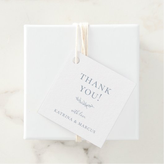 ダスティーブルー ボタニカル ブランチ サンクス フェイバータグ (インサイチュ)