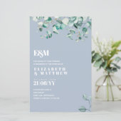 ダスティーブルー ユーカリ ウェディング (スタンド正面)