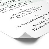 ダスティーブルー ユーカリ ウェディング 席次表 サイン (角)