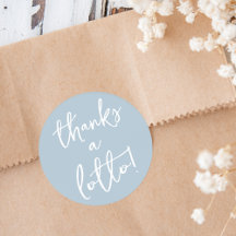 ダスティーブルー 感謝の宝くじステッカー