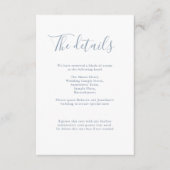 ダスティーミニマルブ結婚ルー詳細 エンクロージャーカード (正面)