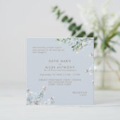 ダスティーモダンブルーフローラグ結婚リーズ (スタンド正面)