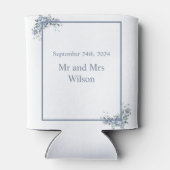 ダスティーモダンブルーフローラ 缶クーラー (裏面)