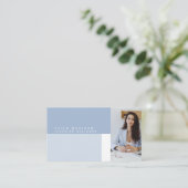 ダスティーモダンブループロフェッショナル名刺 名刺 (スタンド正面)