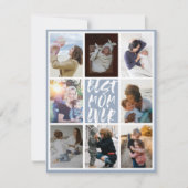 ダスティーモダンブルー8フォトコラージュ最高のママ (正面)