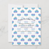 ダスティーモダンブルー8フォトコラージュ最高のママ (裏面)