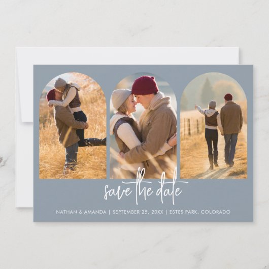 ダスティーモダンブルー セーブザデート (正面)