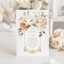 ダスティーローズとベージュのアースボタニカルウェディング