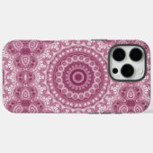 ダスティーローズの曼荼羅柄デザイン Case-Mate iPhoneケース (裏面 (横))