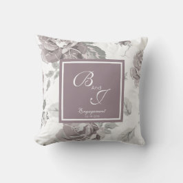 ダスティーローズピンクのクッションカバー クッション