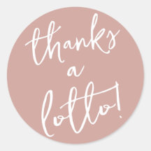 ダスティーローズ感謝のロッタステッカー