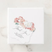 ダスティーローズ ピーチ フラワーズ エレガント サンクス フェイバータグ (インサイチュ)