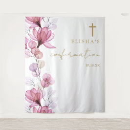 ダスティーローズ フラワー 確認写真 背景 タペストリー