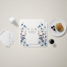 ダスティー王室のブルーパープル開花結婚ズ