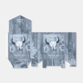 ダスティー素朴ブルーカントリーサンフラワーズブルスカル フェイバーボックス (折り畳みなし)