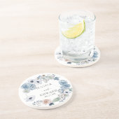 ダスティー素朴ブ結婚ルーフローラ コースター (側面)