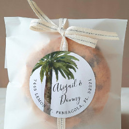 ダスティー結婚パームズ |アドレスオフセット ラウンドシール
