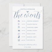 ダスティー結婚ブルーイベント計画 招待状 (正面)