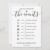 ダスティー結婚ブルーイベント計画 招待状 (正面)