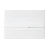 ダスティー結婚ブルーシンプルズシックミニマエレガントリスト 招待状ベリーバンド (裏面例)