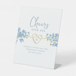 ダスティー結婚ブルーバー 台座サイン