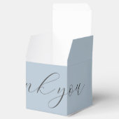 ダスティー結婚ブルー |お気に入りボックス フェイバーボックス (オープン)