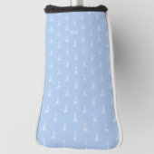 ダスティ何かブルーボウコケットレディース ゴルフヘッドカバー (回転90)