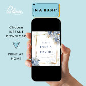 ダスティ何か青いブライダル好意の看板ポスター ポスター