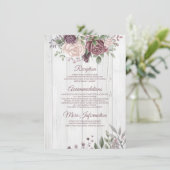 ダスティ素朴バラカントリーウッド エンクロージャーカード (スタンド正面)