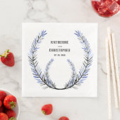 ダスティ素朴ブルースプルスツリーステムリースクレスト (インサイチュ)