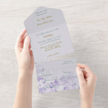 ダスティ結婚パープル春の花のオールインワン