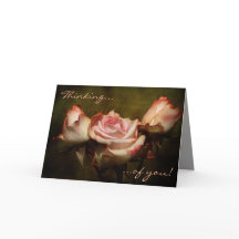 ダスティ考えるバラのあなたのグリーティングカード