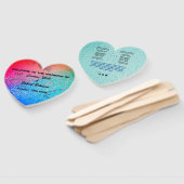 ダスティ アブストラクト ブラック スクリプト ウェディング ハンドファン (組立なし)