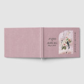 ダスティ バーガンディーとマグノリアの花 ゲストブック (全面)